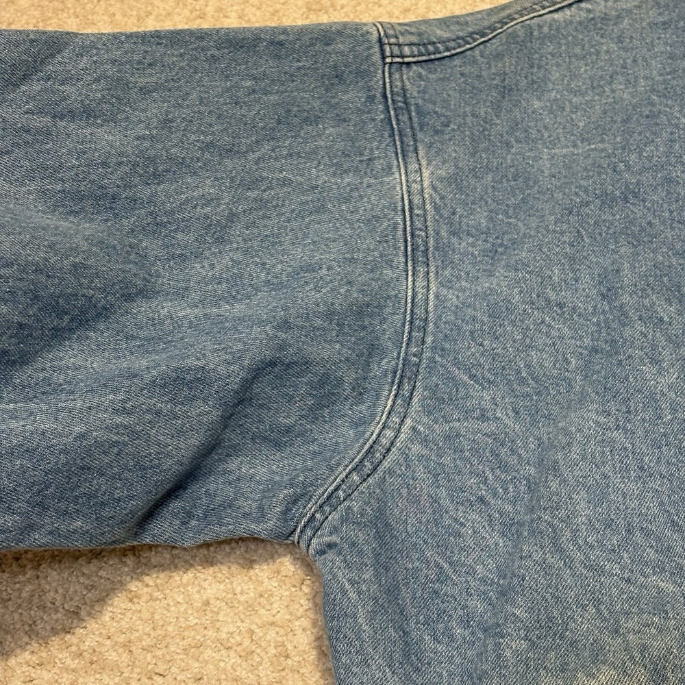 Vtg United States Golf Association Denim Trucker Jacket Mens XL Blue USA Rare - Picture 6 of 12